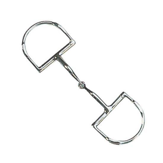 Myler Imported English Dee Snaffle Bit