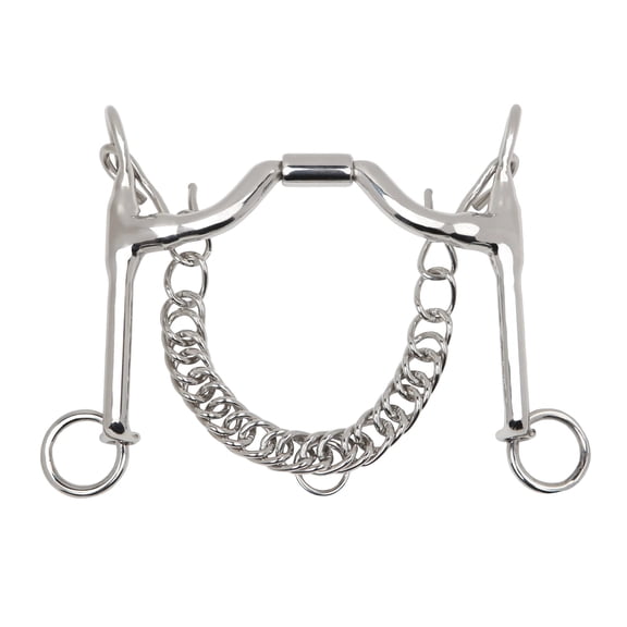 Myler Level 3 Weymouth 33 Dressage Curb Bit - Sweet Iron with Copper Inlay - Multiple Sizes 5