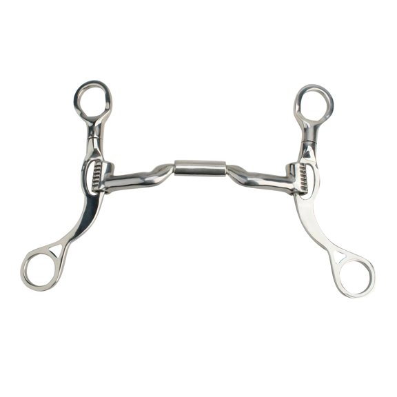 Myler MBL Short Shank Mullen with Low Ported Barrel MB 06 (Stainless Steel, 5")