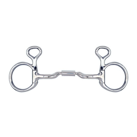 Myler Medium Baucher with Low Port Comfort Snaffle MB 04 (Stainless Steel, 5")