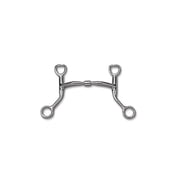 Myler HBT Shank Comfort Snaffle Bit MB 01 - Sweet Iron & Copper Inlay - 5" Mouth