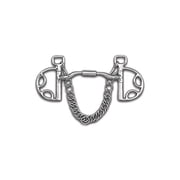 Myler Kimberwick Snaffle Bit - MB 04 Level 2 Low Port Tongue Relief Stainless Steel & Copper Inlay