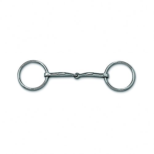 Myler MB 09 Loose Ring Sweet Iron Snaffle Bit - 5 Inch Mouth - USEF Dressage Legal Level 1