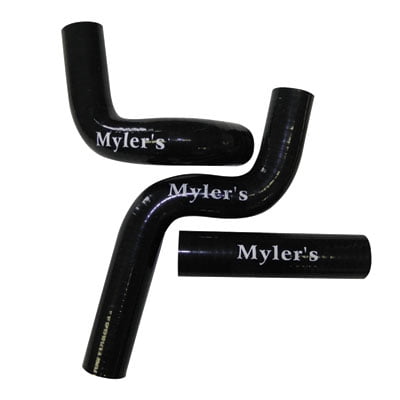 Mylers Silicone Radiator Hose Kit Black - Walmart.com