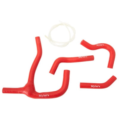 Mylers Silicone Radiator Hose Kit Red - Walmart.com