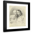 thumbnail image 1 of Myles Birket Foster 12x14 Black Modern Framed Museum Art Print Titled - Card Players, 1 of 1