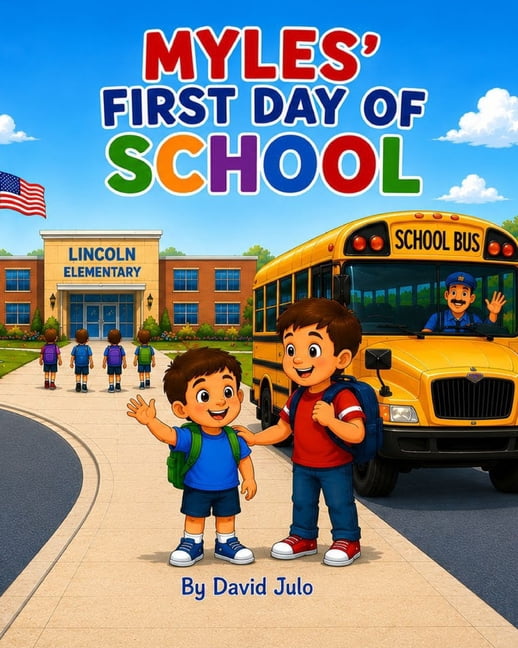 Myles' First Day of School: Myles' First Day of School, (Paperback)