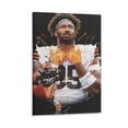 thumbnail image 1 of Myles Garrett Canvas Poster Canvas Wall Art Prints Poster Gifts Photo Picture Painting Posters Room Decor Home Decorative 16x24inch(40x60cm), 1 of 6