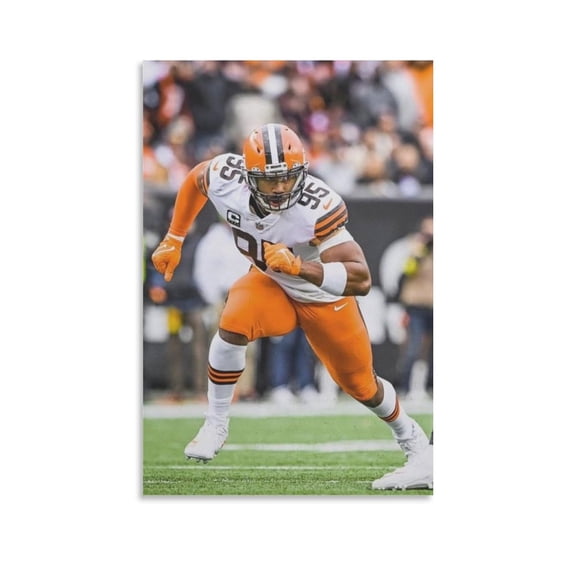 Myles Garrett Canvas Poster Picture Print Wall Art Poster Painting Canvas Posters Artworks Gift Room Aesthetic 16x24inch(40x60cm)