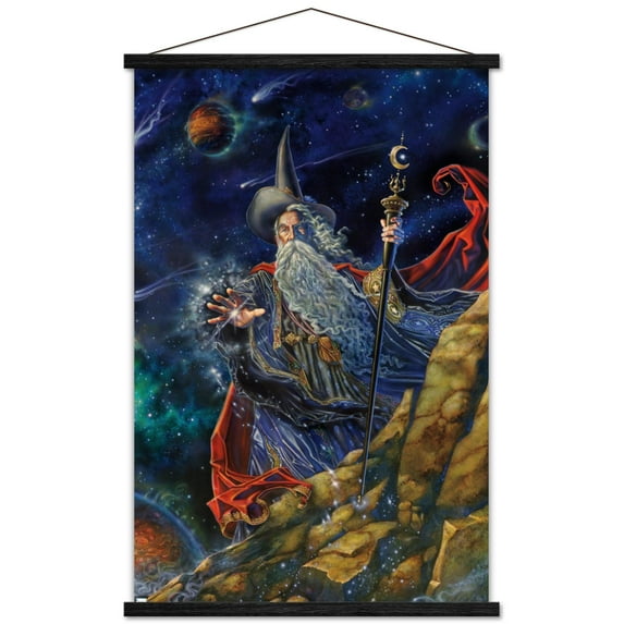 Myles Pinkney - The Elder Wall Poster with Wooden Magnetic Frame, 22.375" x 34"