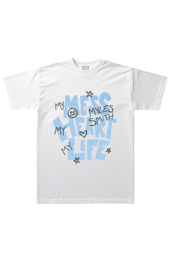Myles Smith Logo Merch T-shirt Summer Unisex New Fashion Short-sleeved Casual Design Tee