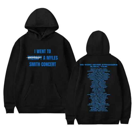 Myles Smith Therapy Hoodies We Were Never Strangers World Tour Women Men Long Sleeve Sweatshirt Clothes