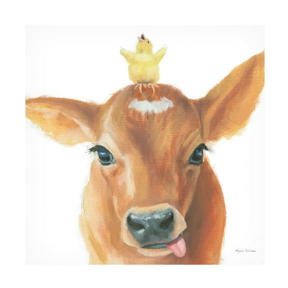 Myles Sullivan 'Farm Friends III' Canvas Art