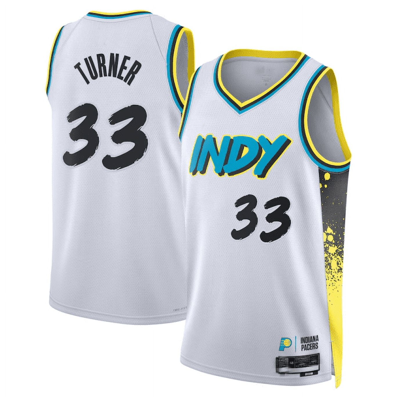 myles turner city jersey