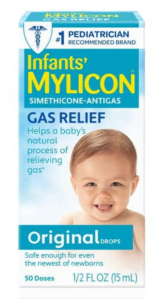 Mylicon Gas Relief Drops for Infants and Babies, Original Formula, 0.5