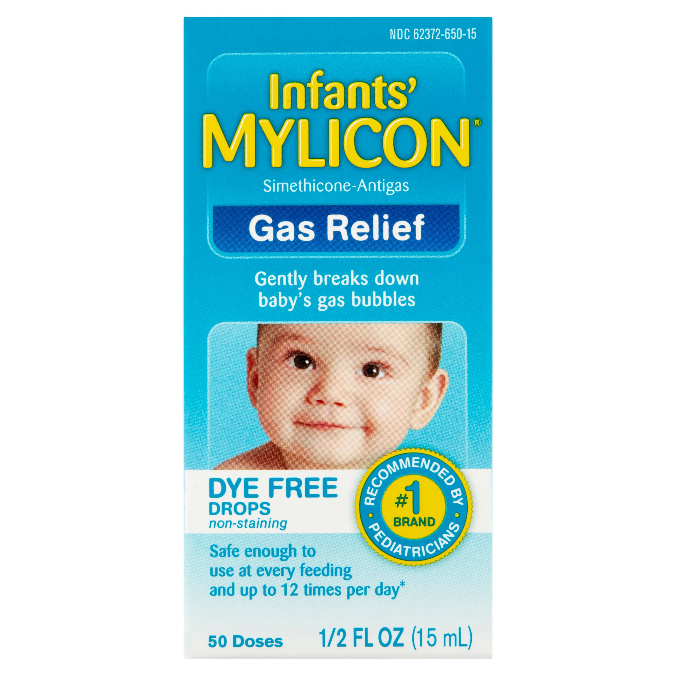 Mylicon Infant Gas Relief Dye Free Drops 0.50 oz - image 1 of 4