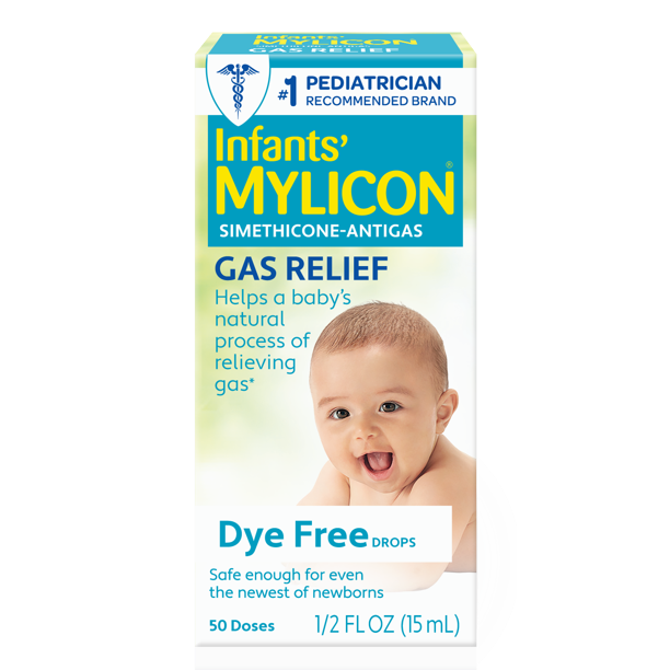 Mylicon Infants' Gas Relief Dye Free Drops .5 oz