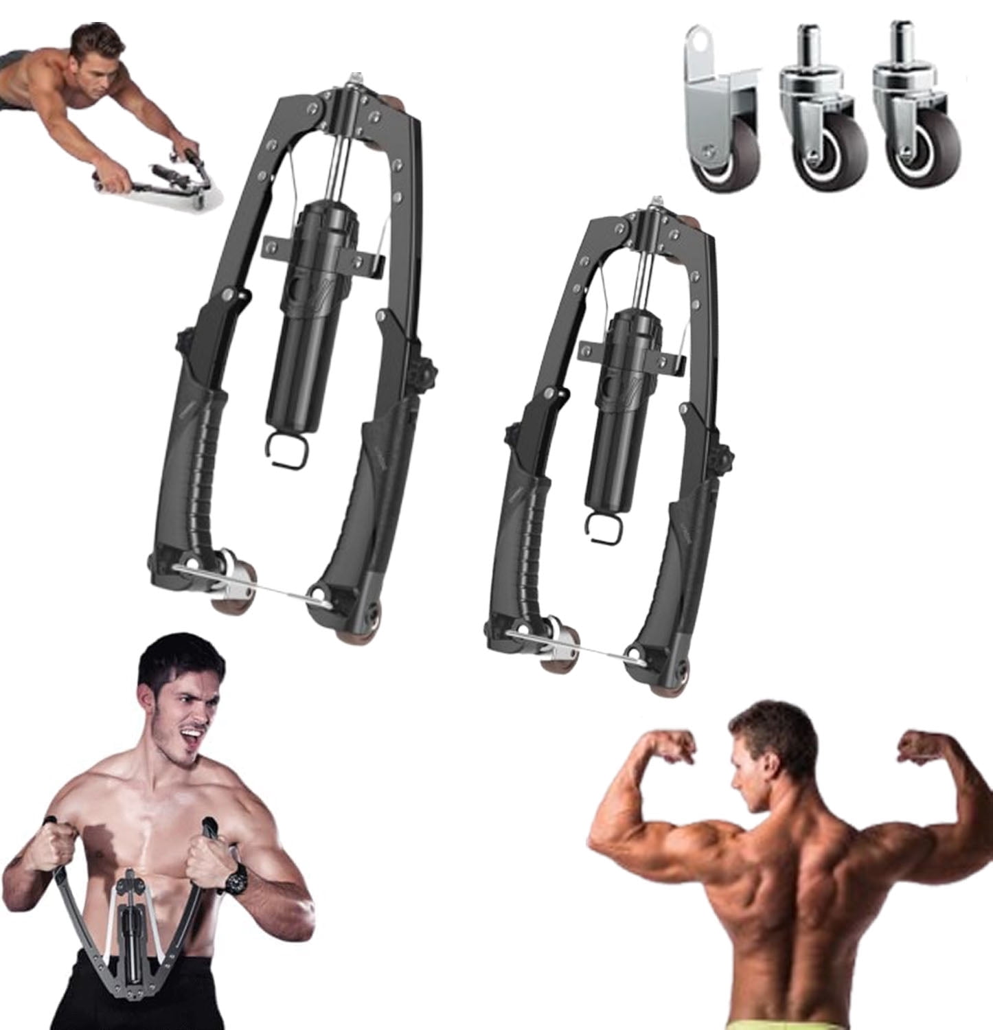 Work Out Children Spring Rally Chest Expander Forearm Train ...