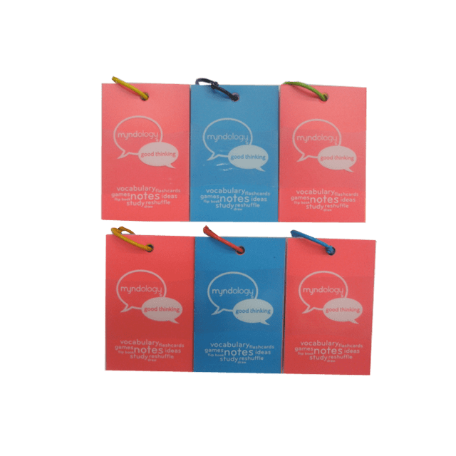 Myndology Paper Index Cards 75 Pages Ringbound