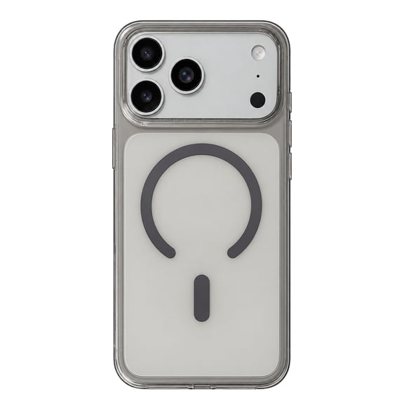 Mynvo Magnetic Case for Apple iPhone 17 Pro Max, Clear Wireless Charging Compatible Phone Cover Compatible with Magsafe Raised Camera Protection, Slim Bumper Precise Cutouts, Gray