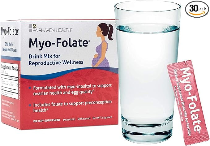 Myo-Folate Drinkable Fertility Supplement for Women with Myo-Inositol ...