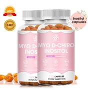 2 PackMyo Inositol Capsule - Myo D-Chiro Inositol Blend Supplement - Hormonal Balance Ovarian Support