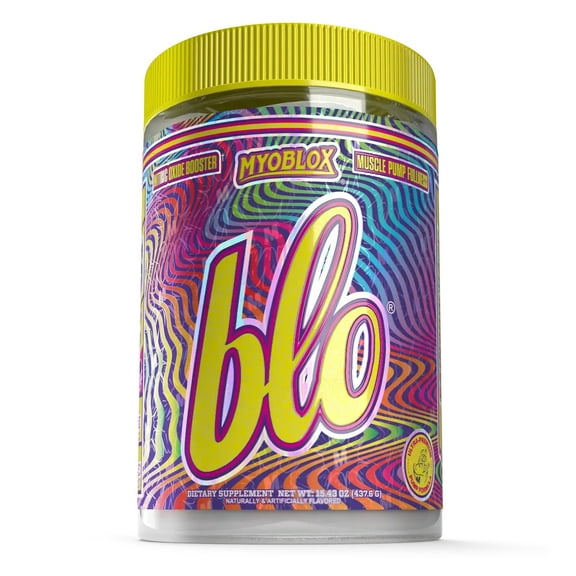 MyoBlox Blo Muscle Pump Formula (40 Scoops, Rainbow Haze)