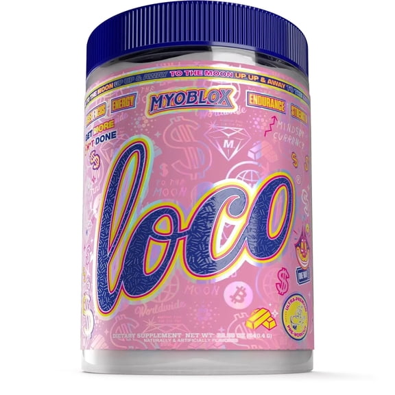 MyoBlox Loco Pre Workout (40 Servings, Color Money)