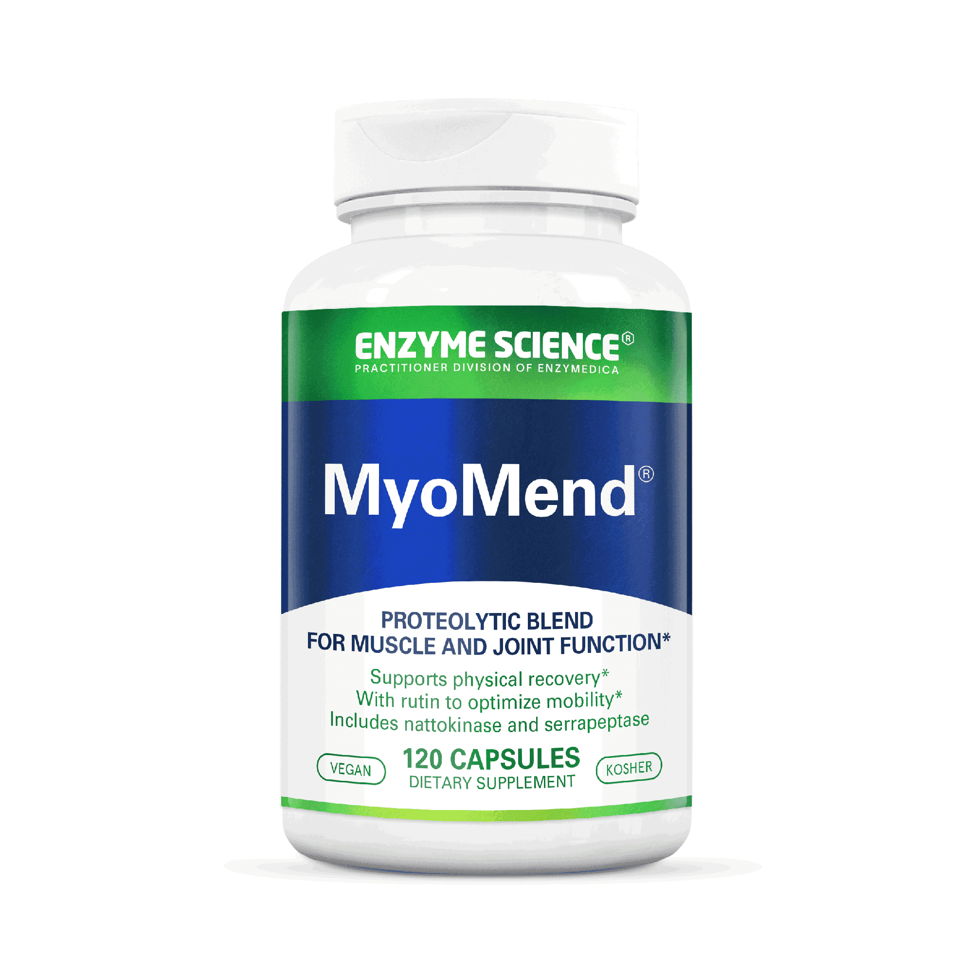 MyoMend with Rutin, 120 Capsules, Enzyme Science