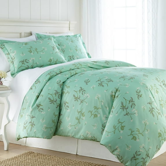 Myosotis Scorpioides Printed Cotton Duvet Set by SouthShore Fine Linens