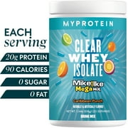 Myprotein Clear Whey Isolate Protein Powder, Mike and Ike Caribbean Punch Flavor, 20 Servings, 1.1 lbs