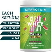 Myprotein Clear Whey Isolate Protein Powder, Mike and Ike Sour Watermelon, 1.1lbs 20 Servings