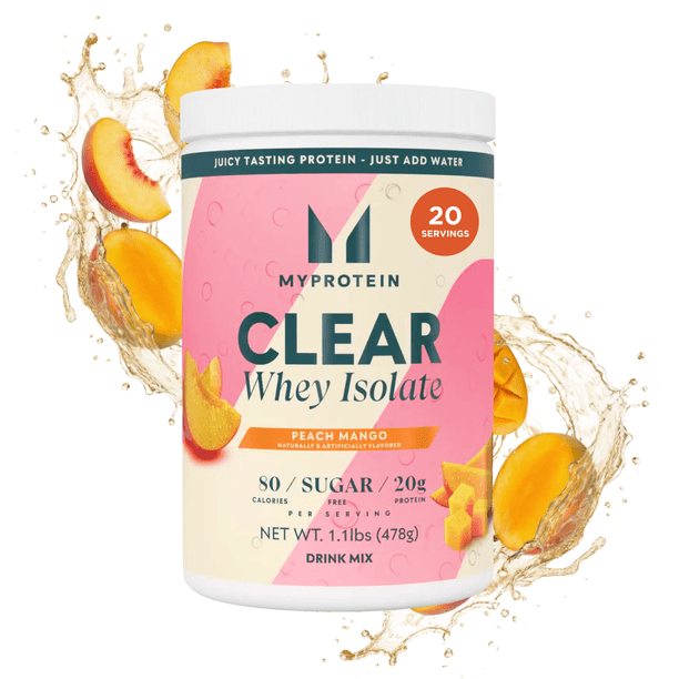 Myprotein Clear Whey Isolate Protein Powder, Peach Mango, 20