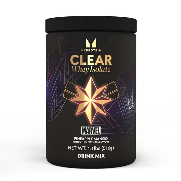 Myprotein Clear Whey Isolate Marvel Pineapple Mango, 20 Servings (1.1 lbs)