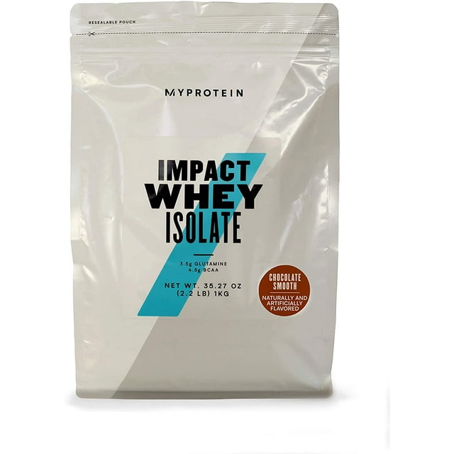 Myprotein Impact Whey Isolate Protein Shake Powder 2.2lbs Chocolate