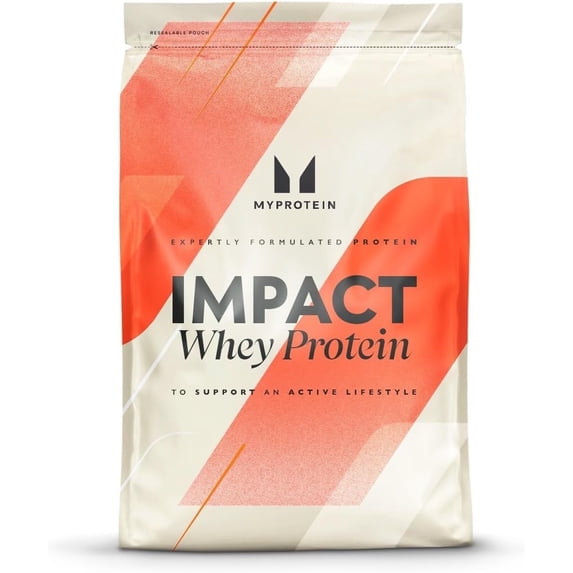 Myprotein Impact Whey Protein Powder, 2.2 Lbs (30 Servings) Vanilla Ice Cream, 22g Protein & 5g BCAA Per Serving, Protein Shake for Superior Performance, Muscle Strength & Recovery, Gluten Free