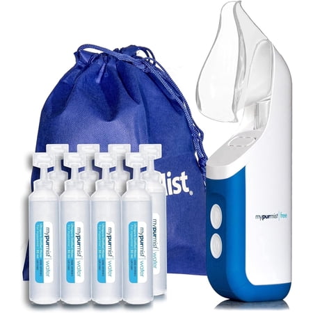 Mypurmist Free Ultrapure Handheld Personal Steam Inhaler (Cordless), Vaporizer and Humidifier