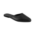 thumbnail image 1 of Myra - Pointed toe Leather Mule | Black, 1 of 6