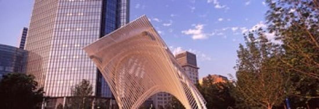 Myriad Botanical Gardens bandshell Oklahoma City Oklahoma USA Canvas Art - Panoramic Images (18 x 7)