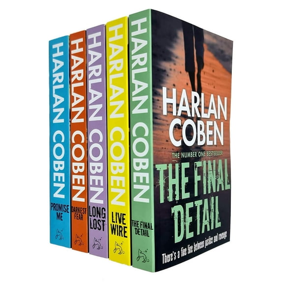 Myron Bolitar Series 2 (Book 6-10) By Harlan Coben 5 Books Set - Fiction - Paperback