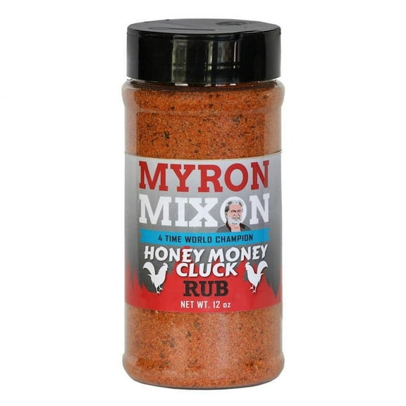 Myron Mixon BBQ Rub AKF18 | Honey Money Cluck | Champion Pitmaster Recipe | Gluten-Free BBQ Seasoning, MSG-Free, USA Made | 12 Oz