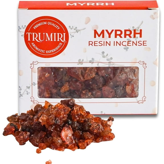 Myrrh Resin Incense - Mirra - Natural Tree Gum Sap - 30g Pack