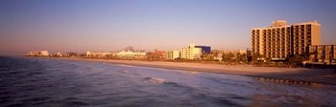 Myrtle Beach Canvas Art - Panoramic Images (38 x 12)