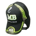 thumbnail image 1 of Myrtle Beach "MB" Script South Carolina SC Black CAMO Embroidered Cap Hat, 1 of 4