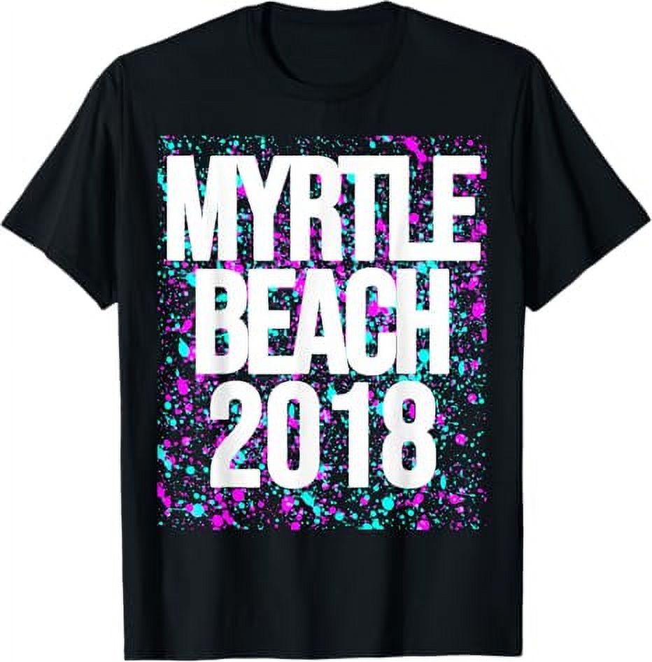 Myrtle Beach Party Vacation TShirt Paint