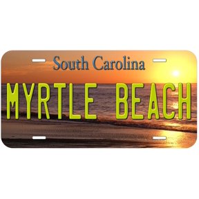 Myrtle Beach SC TAG01 Novelty Car Auto License Plate