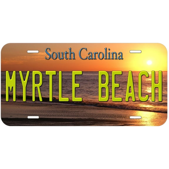 Myrtle Beach SC TAG01 Novelty Car Auto License Plate