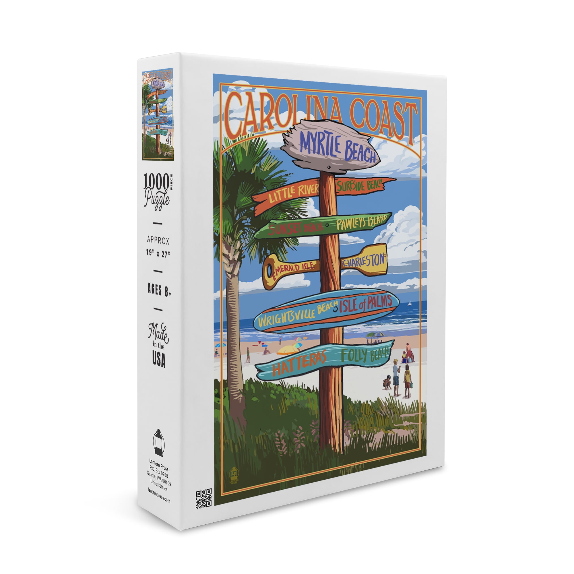 Myrtle Beach, South Carolina, Destinations Sign (1000 Piece Puzzle