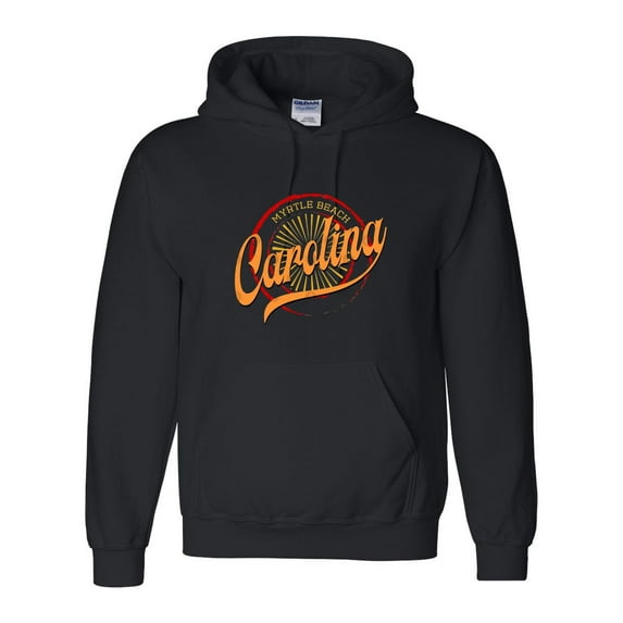 Myrtle Beach South Carolina Retro Vintage Souvenir Graphic Hoodie, for men & women, up to size 5XL