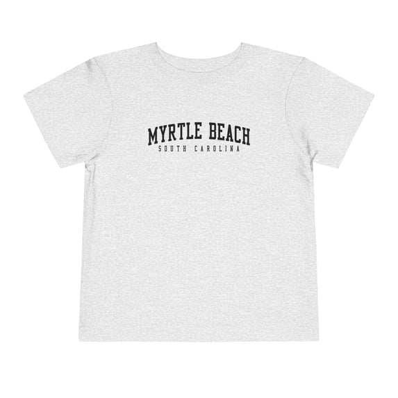 Myrtle Beach South Carolina SC Toddler Shirt Gifts Boy Girl Size 2T-5T